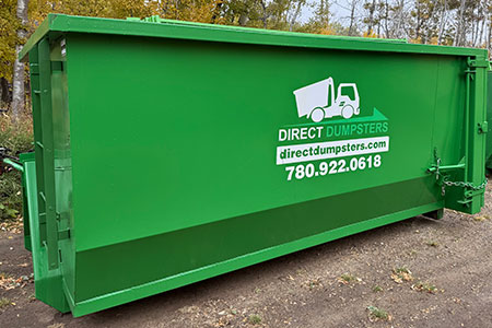 Commercial/Industrial Dumpster Rentals from Direct Dumpsters, Sherwood Park, Alberta.